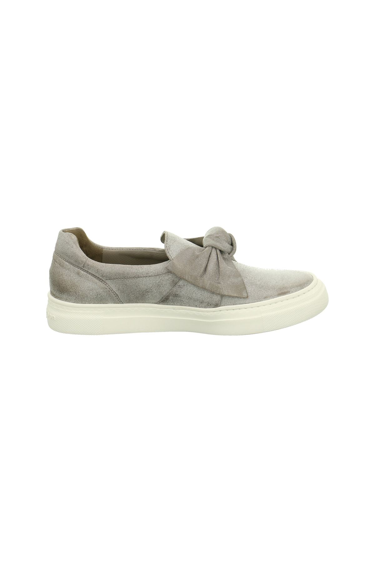Paul Green Pantolette Grau Flacher Absatz Fast ausverkauft