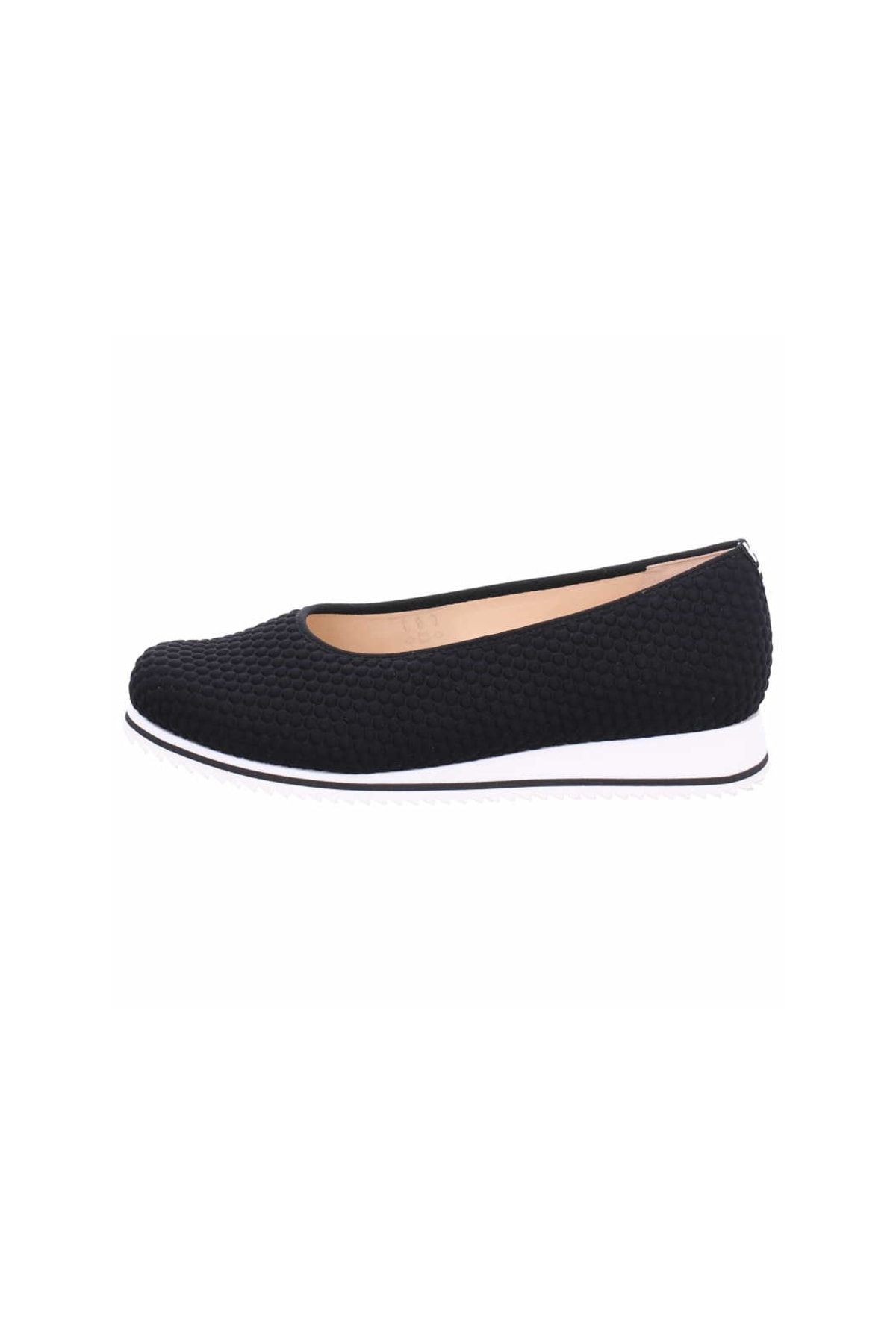 HASSIA Ballerina Schwarz Flacher Absatz Fast ausverkauft FN8725