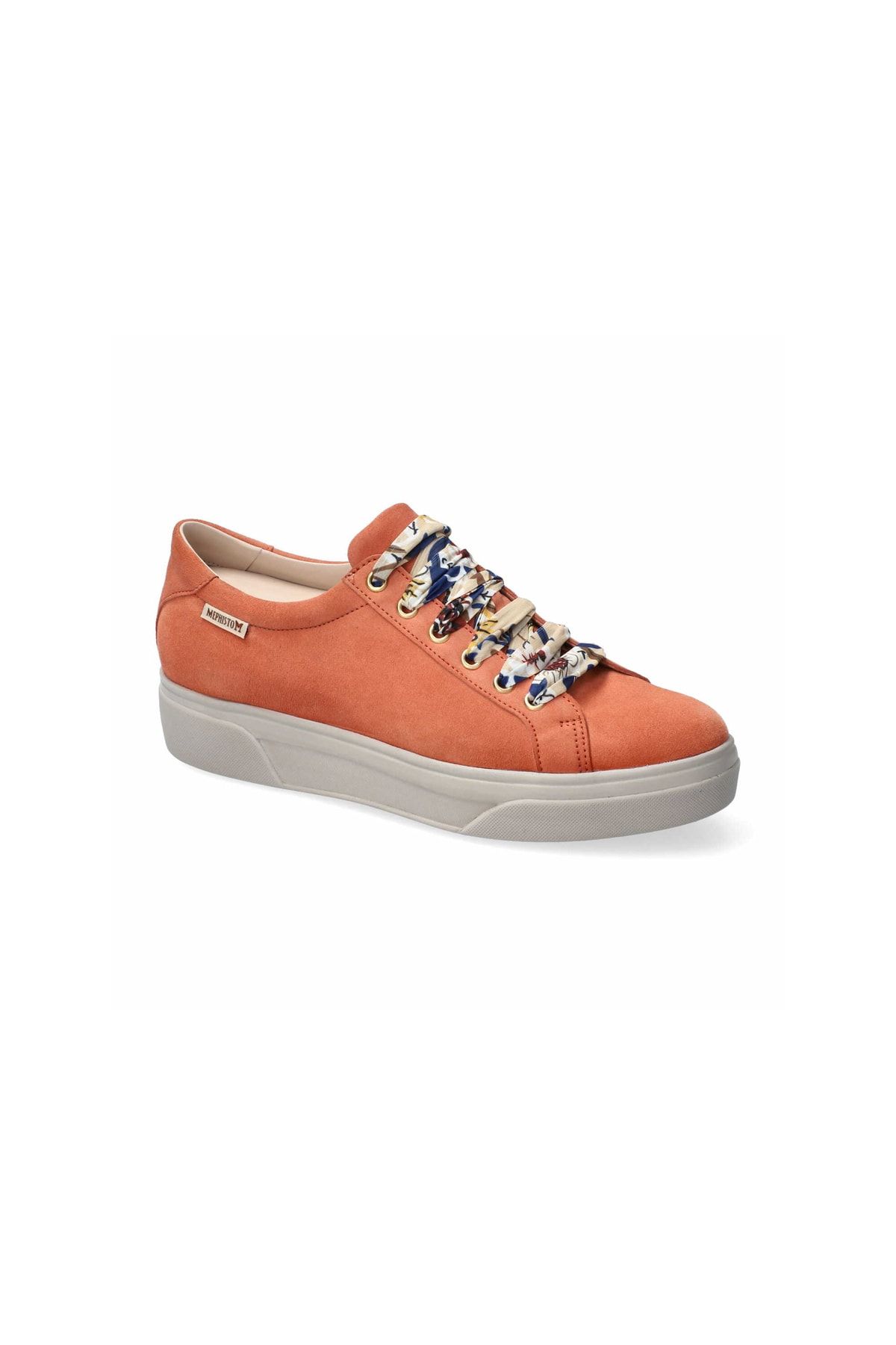 Mephisto Sneaker Orange Flacher Absatz Fast ausverkauft