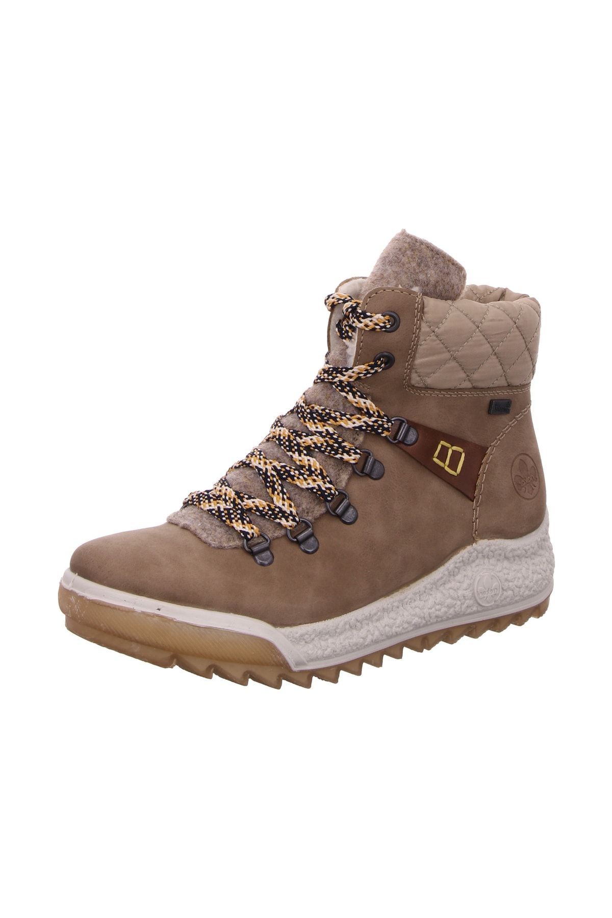 Rieker Stiefelette Braun Flacher Absatz Fast ausverkauft