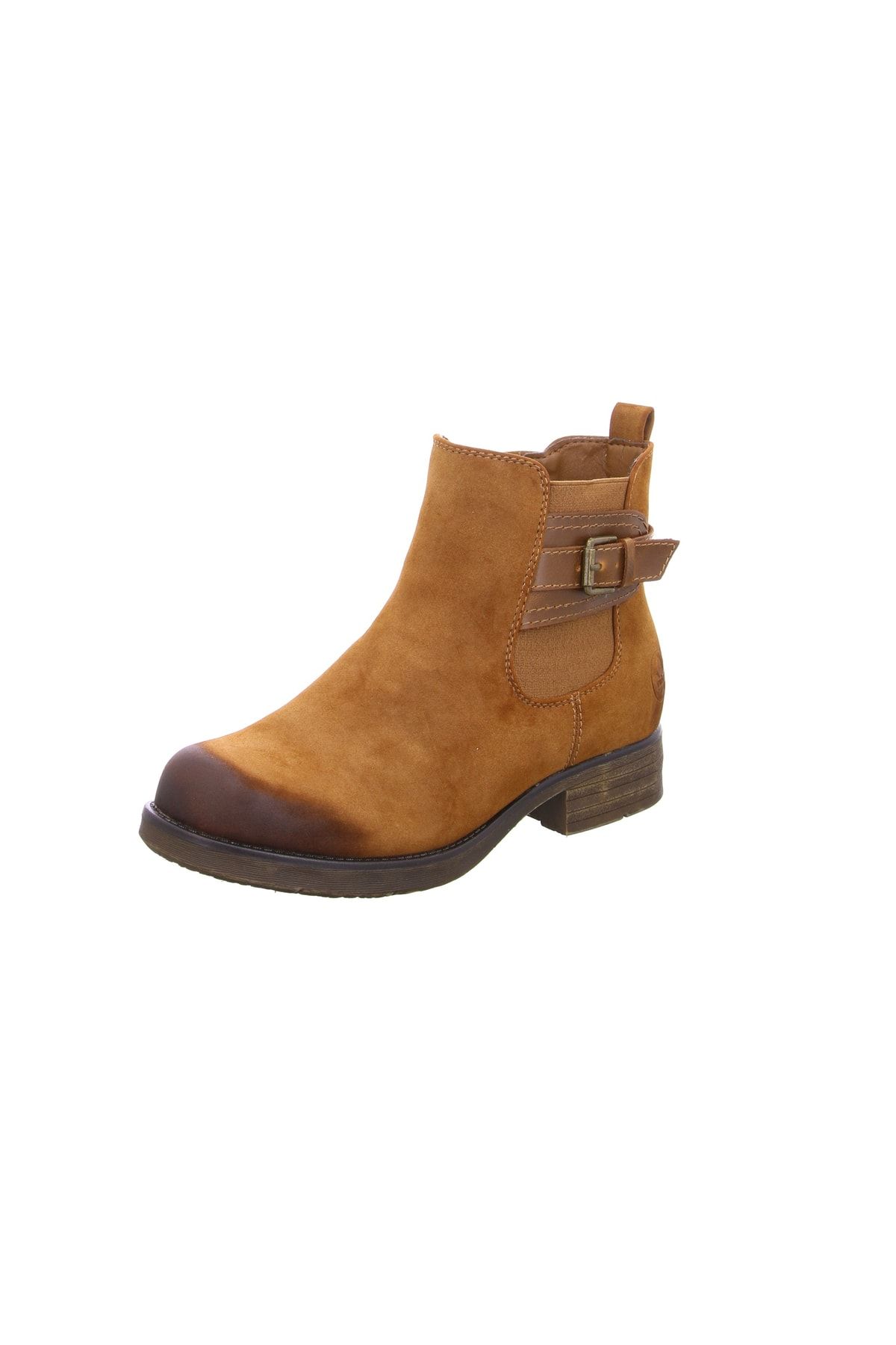 Rieker Stiefelette Braun Flacher Absatz Fast ausverkauft