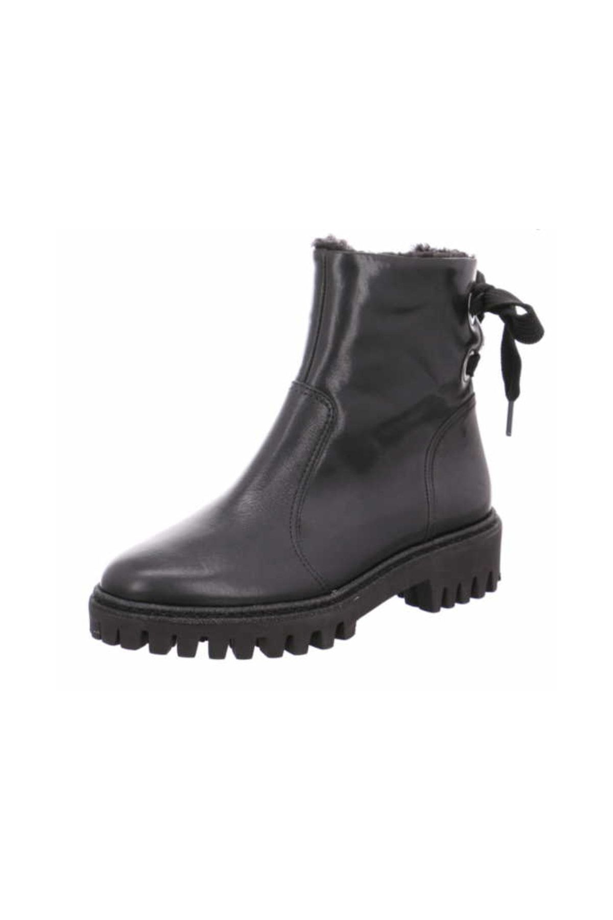 Paul Green Stiefelette Schwarz Flacher Absatz Fast ausverkauft