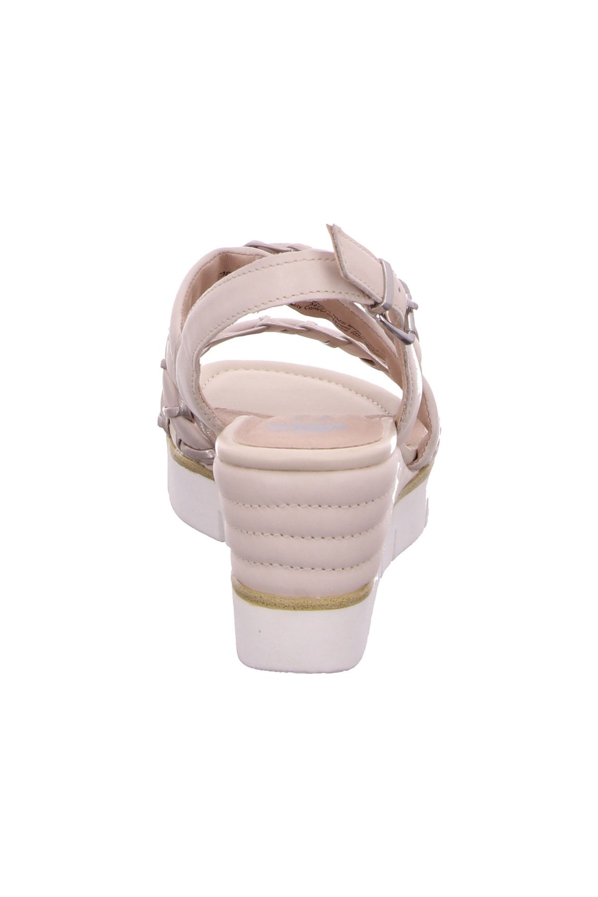 Marco Tozzi Sandalette Beige Flacher Absatz FN7398