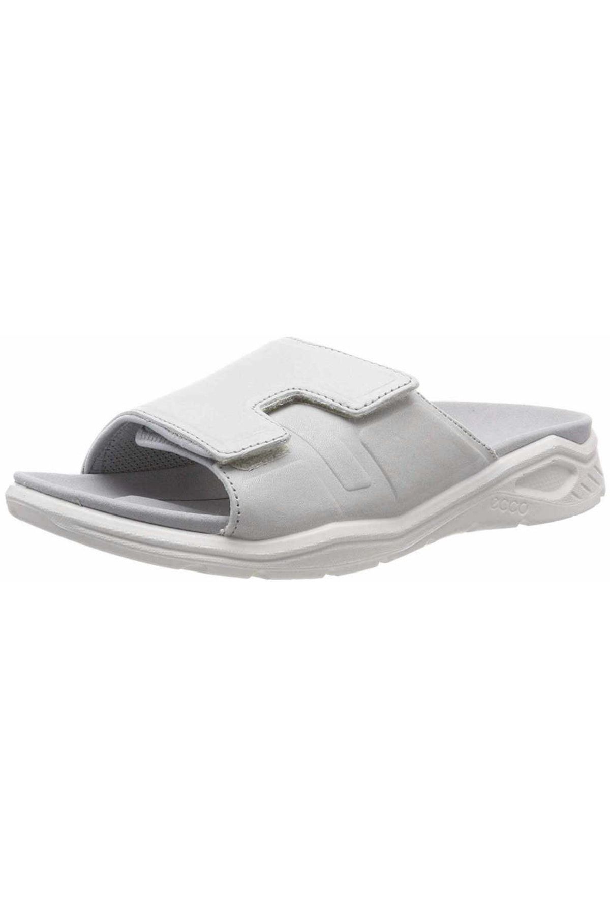 Ecco Sandalette Ecru Flacher Absatz Fast ausverkauft