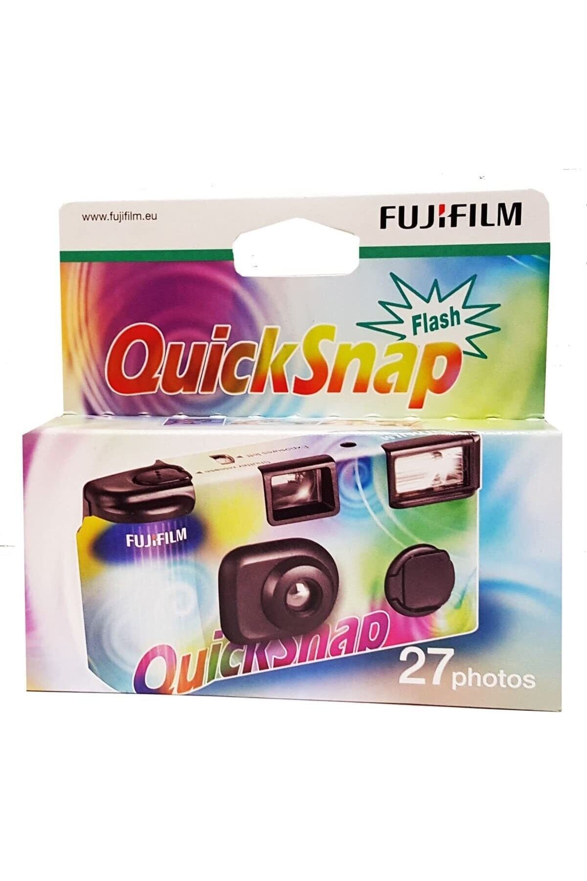 Fujifilm Quicksnap 27 Pozluk Çek At Flaşlı Analog Fotoğraf Makinesi