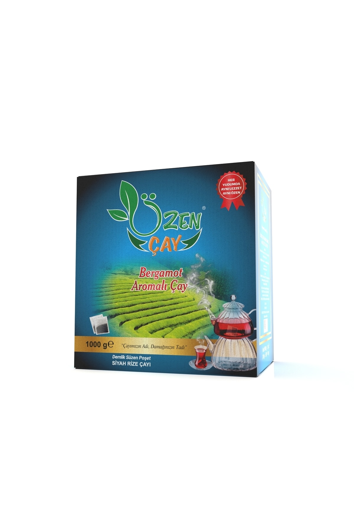 ÖZEN ÇAY Özen Demlik Poşet Kokulu Rize Çayı 1000 G