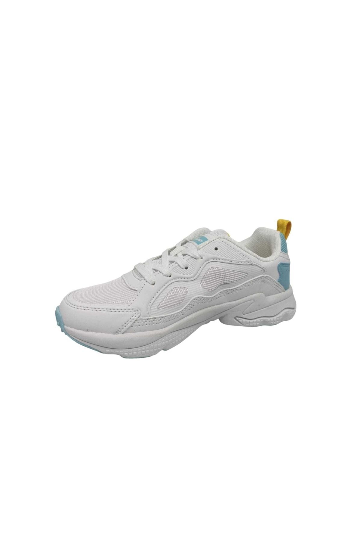 Jump کفش ورزشی دویدن پیاده روی زنانه بنددار سفید 24711