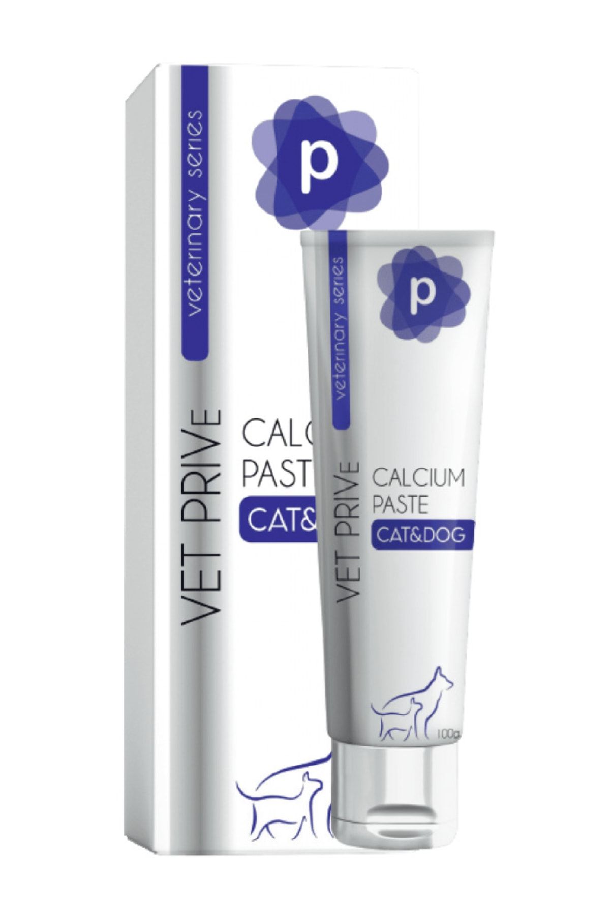 Vet Prive Calcium Paste Kedi&köpek 100gr