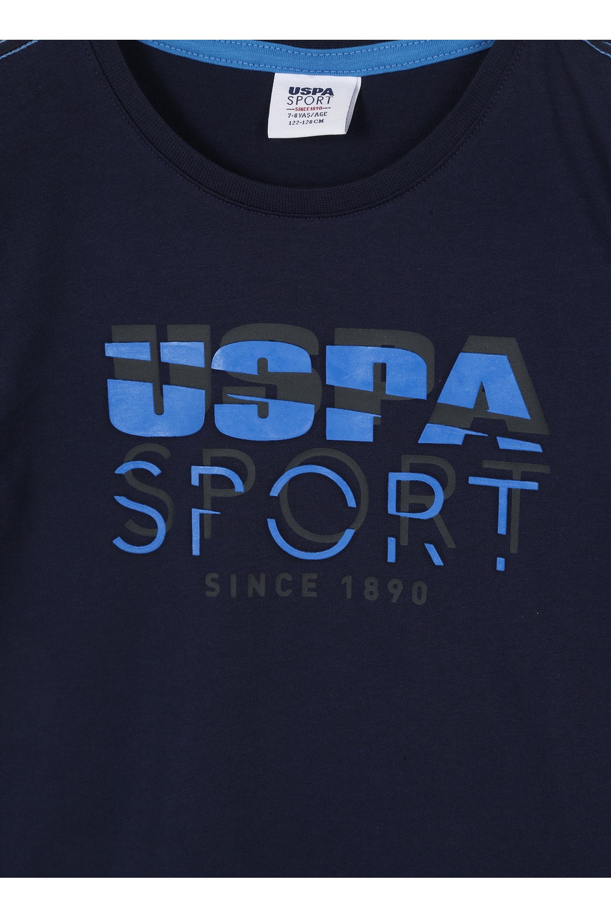 تیشرت مردانه آبی سرمه ای یو اس پولوU.S. Polo Assn. | 5002997193 اورجینال - تصویر 3