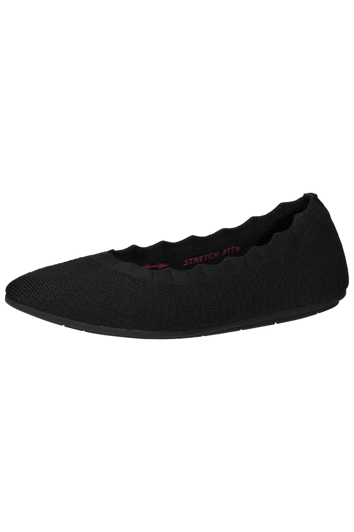 SKECHERS Ballerina Schwarz Flacher Absatz Fast ausverkauft