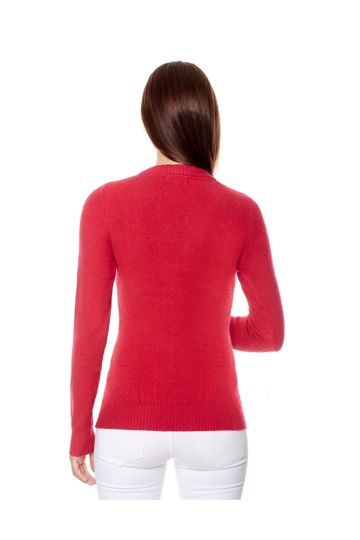 Vincenzo Boretti Pullover Rot Regular Fit