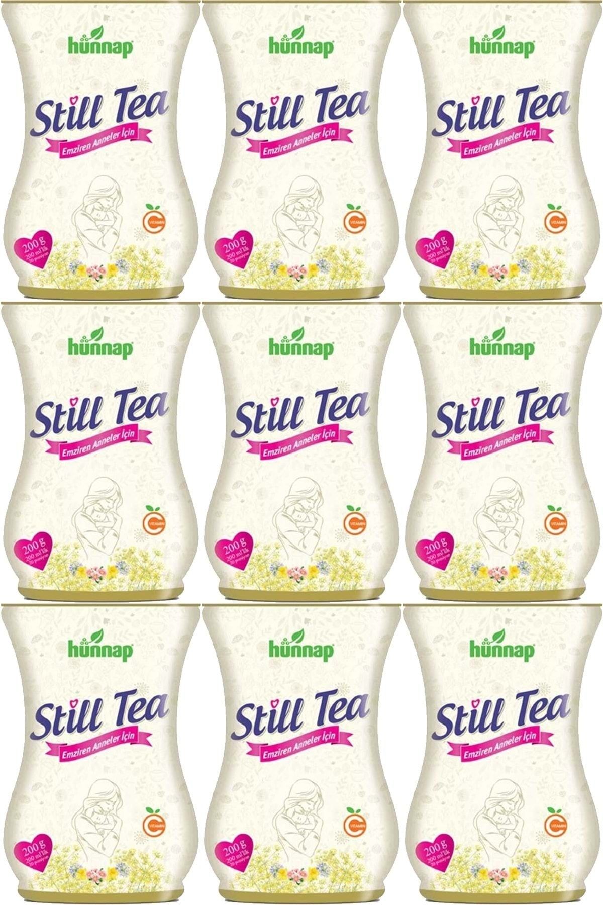 Hünnap Steel Tea Emziren Anneler Için Süt Arttırıcı Içecek 200gr (9 Lu Set)