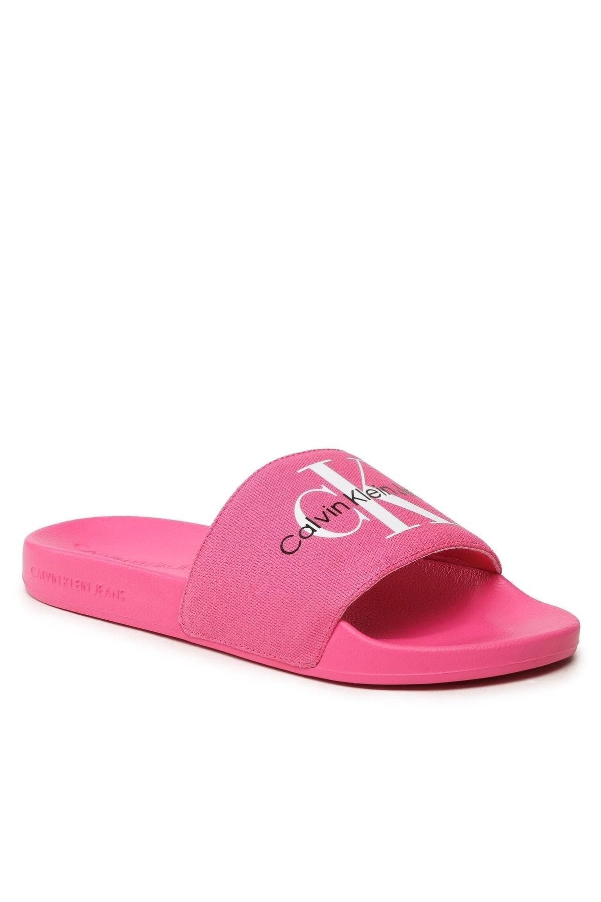 Calvin klein sale sliders pink