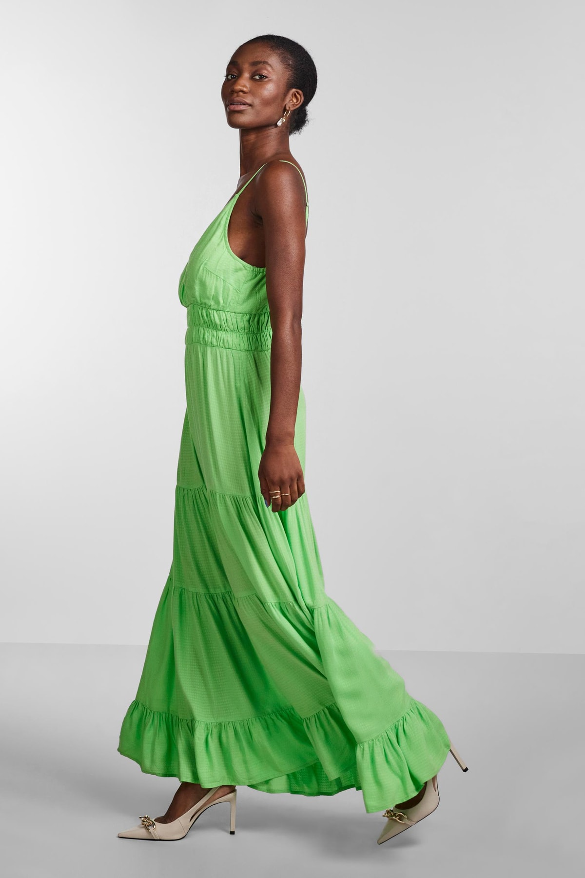 Y.A.S. Kleid Grün Smock-Kleid Fast ausverkauft