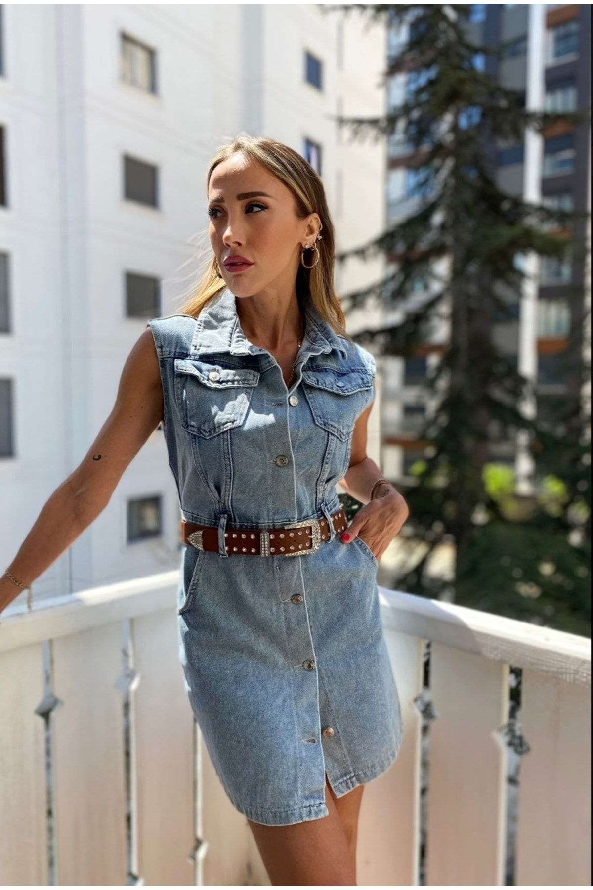 Denim Days-casual style, street style, women clothes, moda mujer | Denim  outfit, Outfits, Denim dress outfit winter