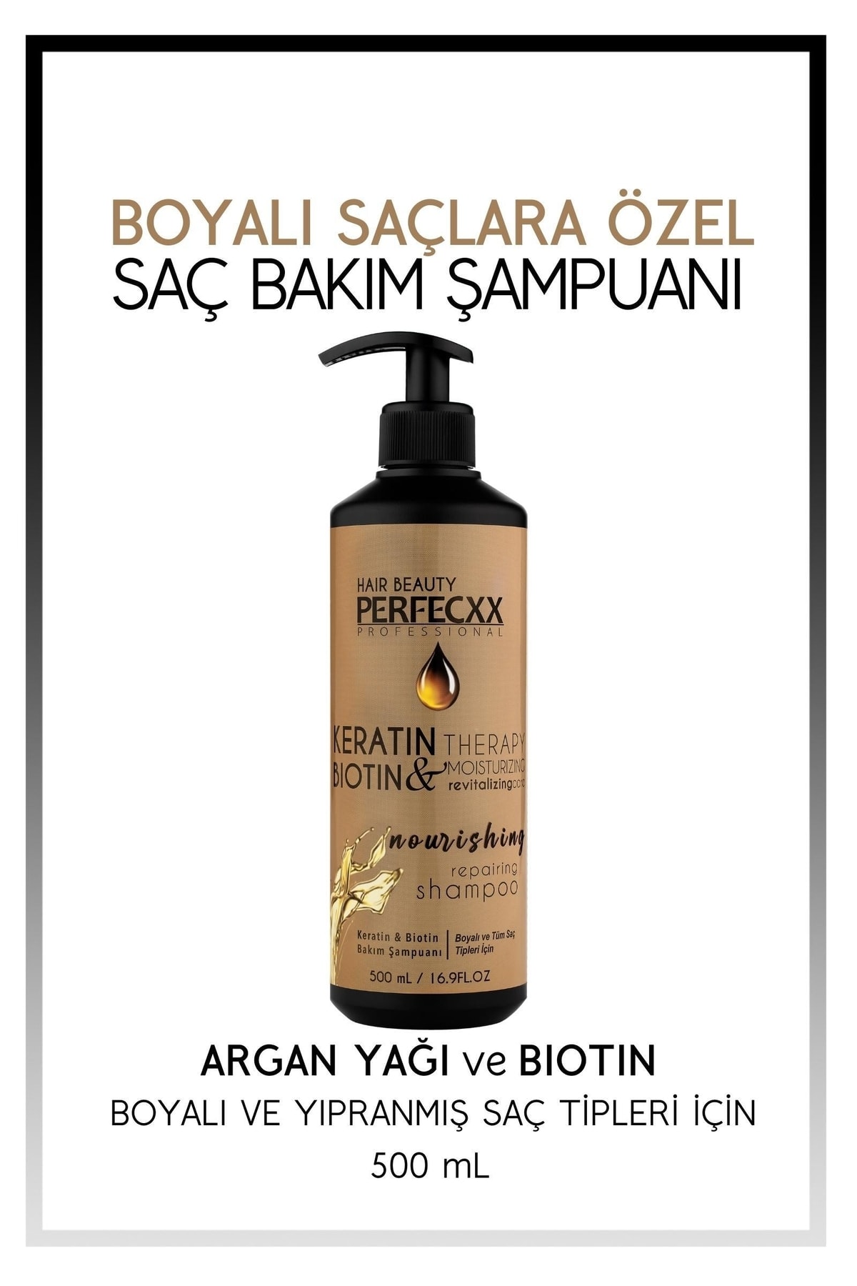 Perfecxx Professional Keratin & Biotin Şampuan 500ml