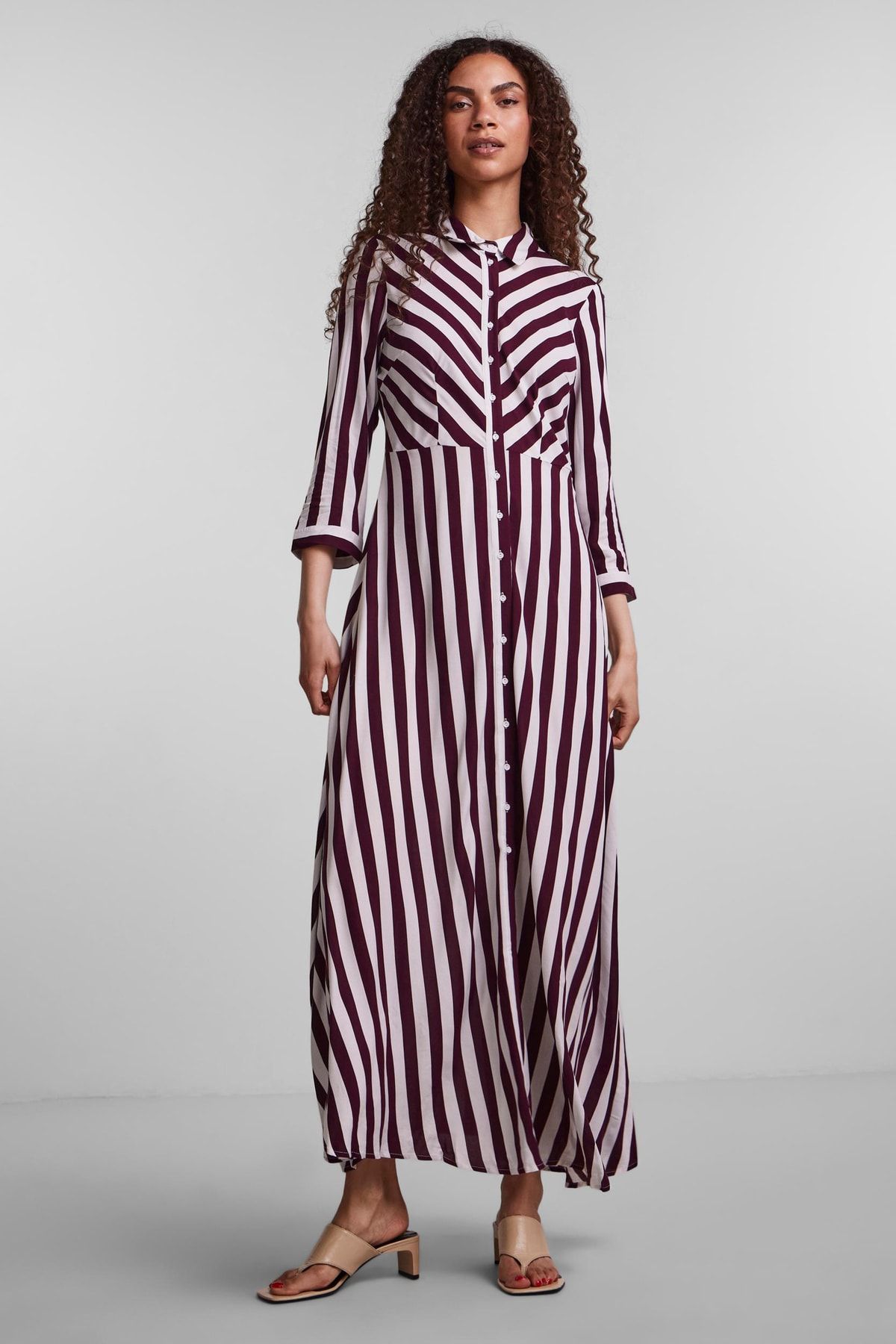 Y.A.S. Kleid Bordeaux A-Linie Fast ausverkauft