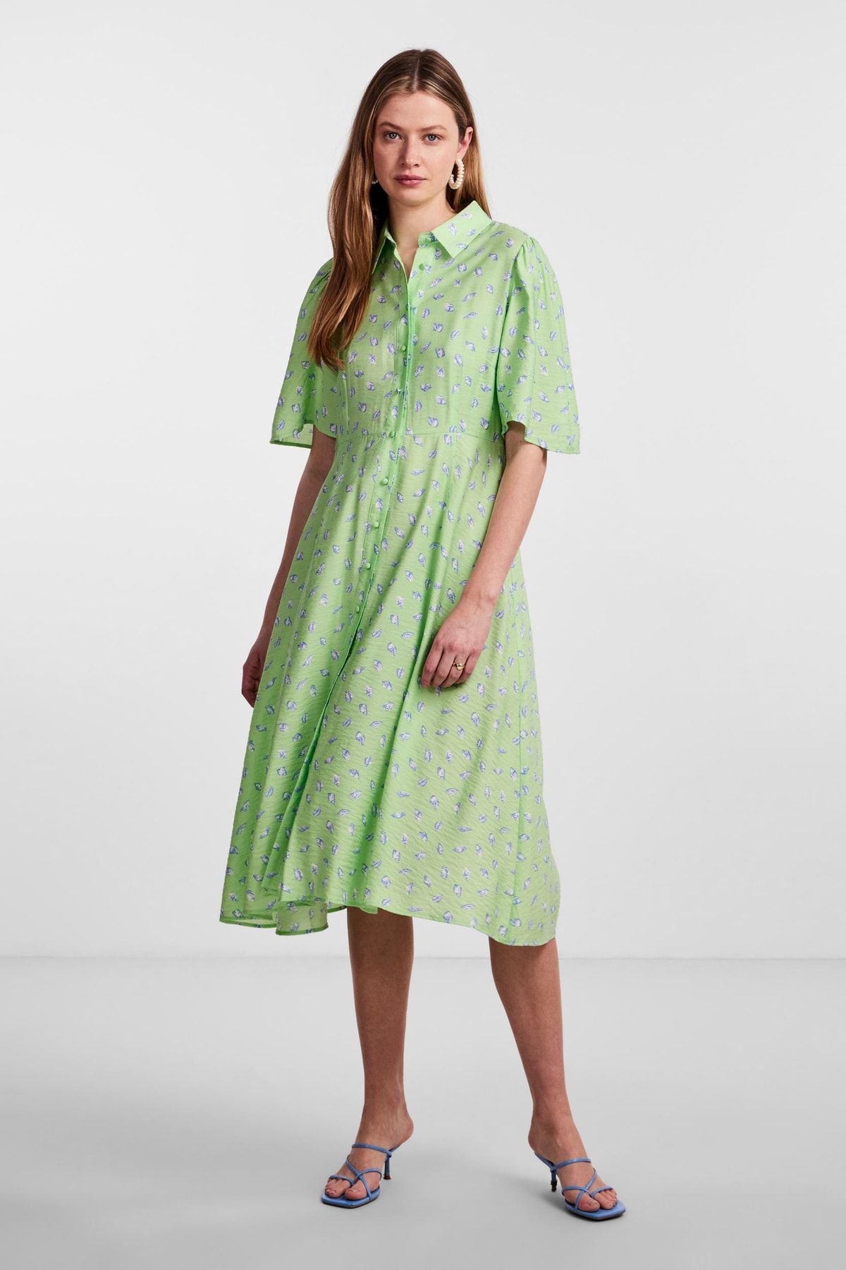 Y.A.S. Kleid Grün Blusenkleid Fast ausverkauft