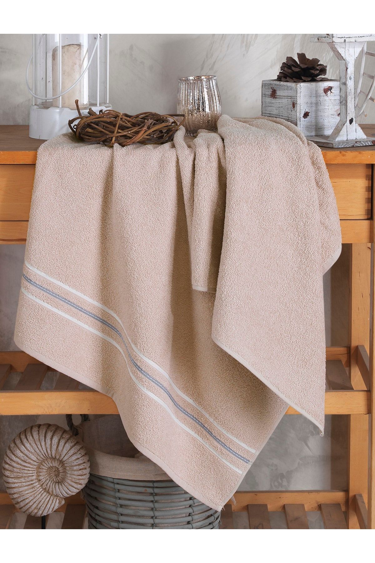 Beige hand towel deals