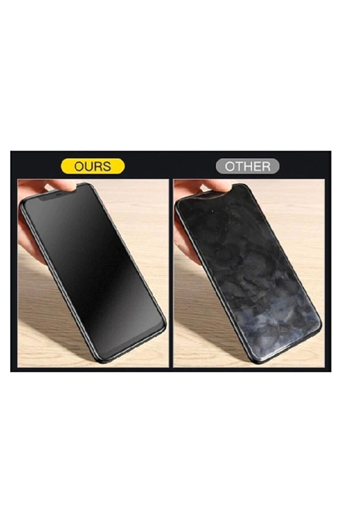 Samsung Galaxy A34 5g Mat Ekran Koruyucu Seramik Nano Kırılmaz Cam Tam Kaplayan Temperli Cam 3