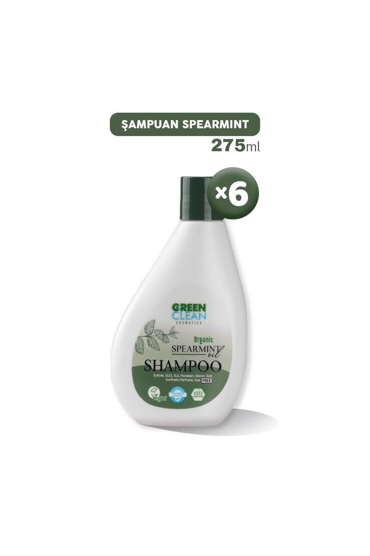 شامپو نعناع 275 میلی لیتر Green Clean