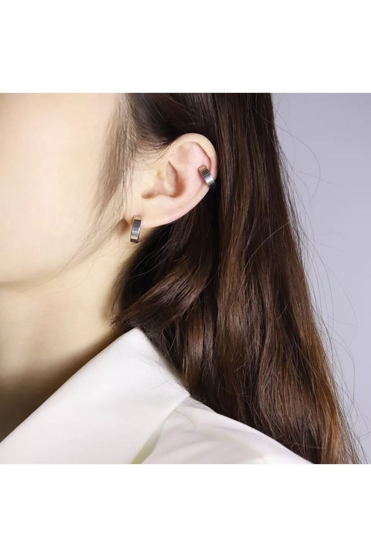 Bylin-Stainless Steel Cuff Earring (FAKE EARRING) 7