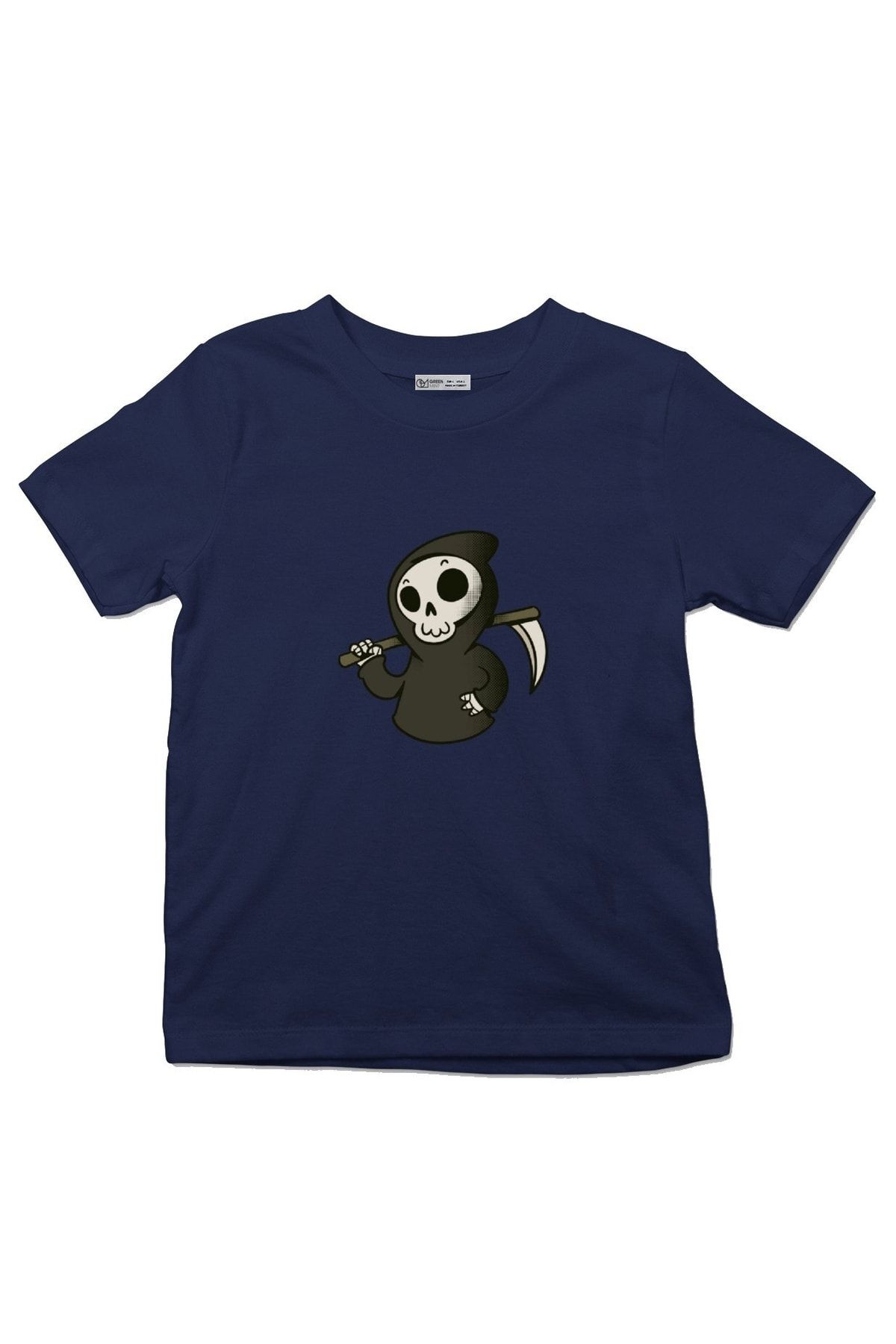 GreenMint Tricou Pentru Copii Desene Animată Moarte Cu Coasă Unisex - 5–6 years