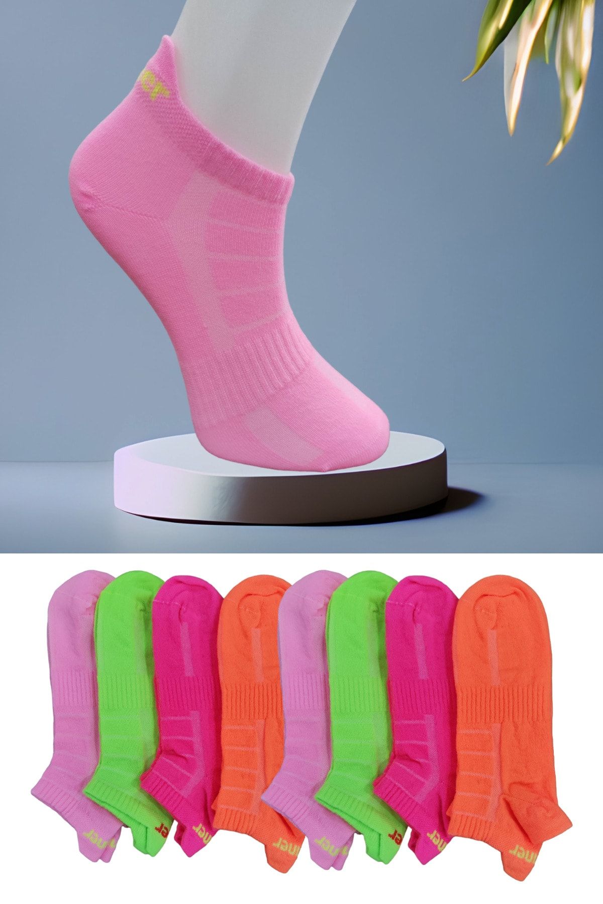 Neon socks on sale