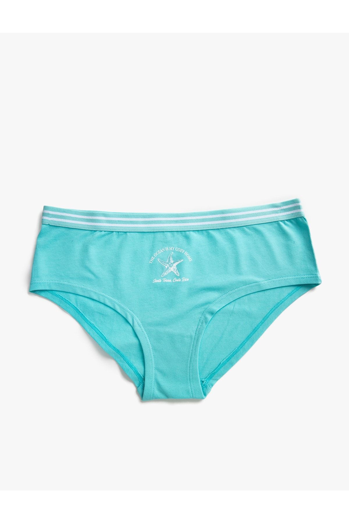Koton Slip Blau Einzeln