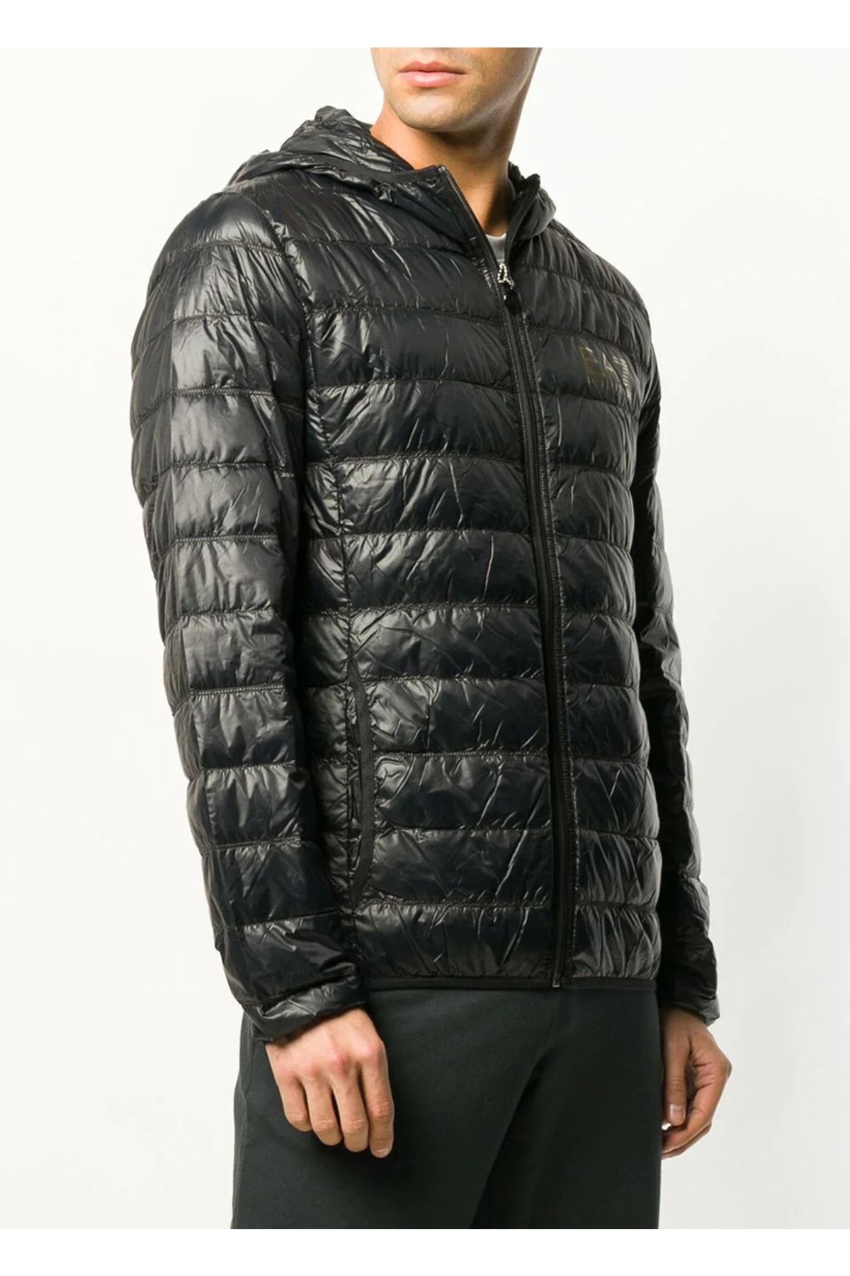 Emporio Armani EA7 Men's Down Jacket Mod. 6LPB53 PNR4Z Black