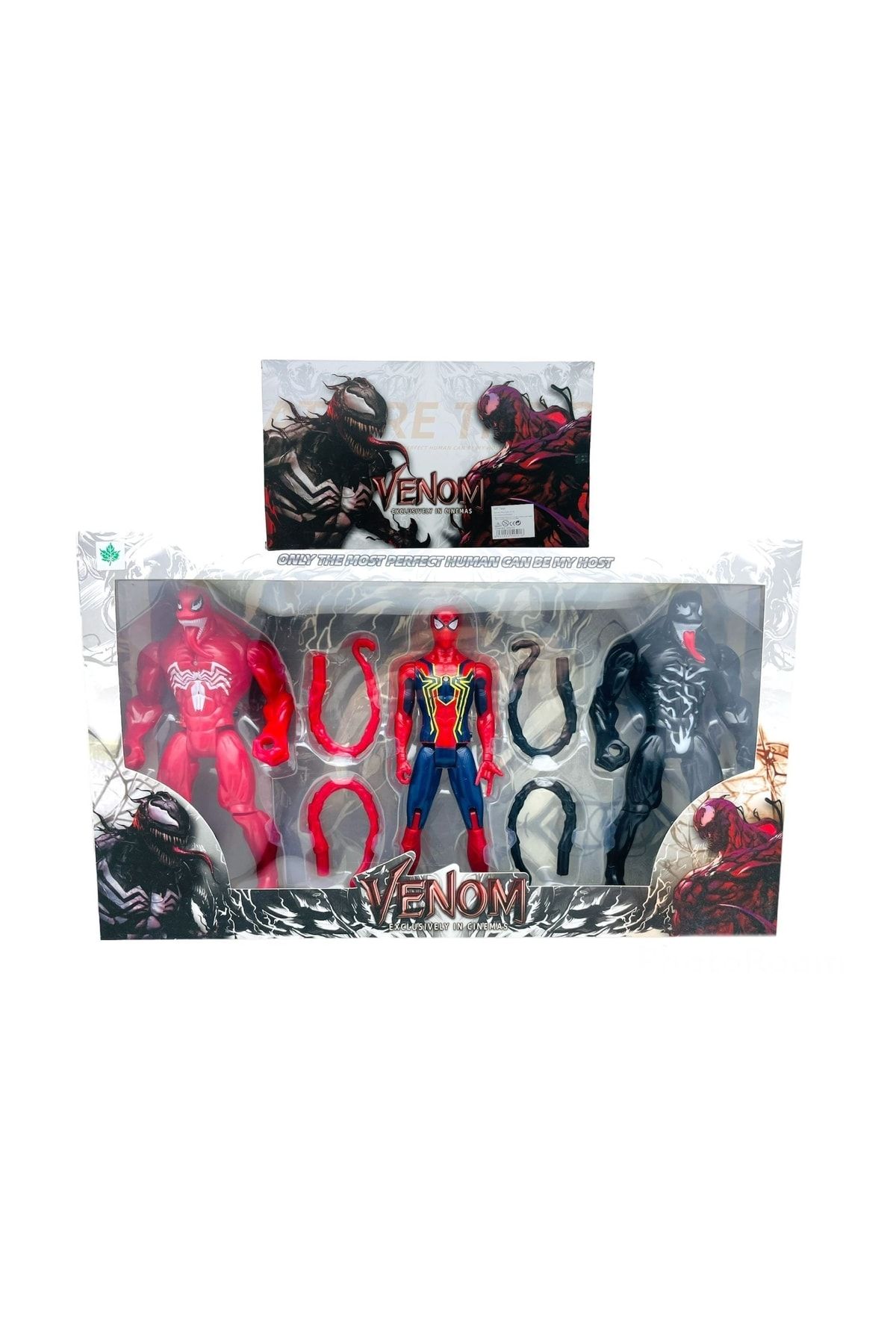 AVENGERS Super Heroes Venom Spiderman 3 Figures