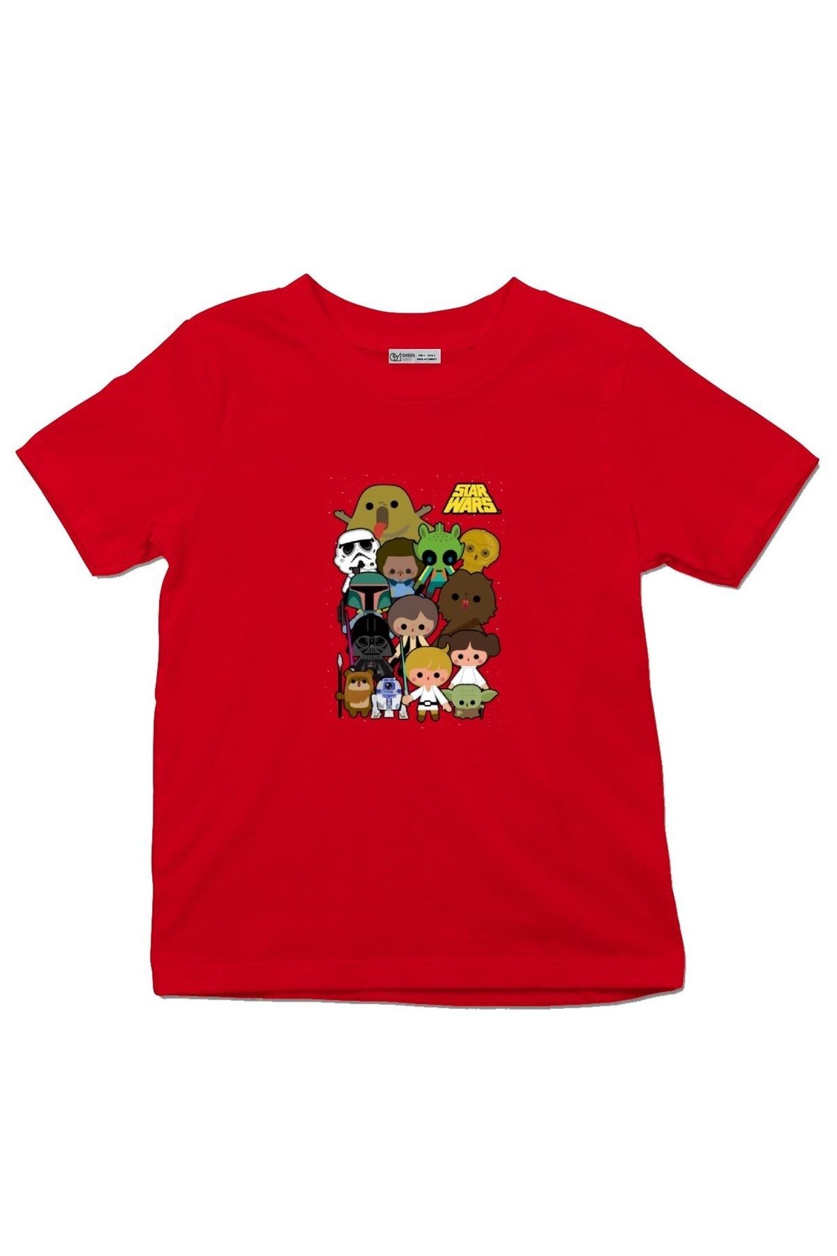 GreenMint Tricou Pentru Copii Linie De Personaje Din Desene Animate Unisex - 5–6 years