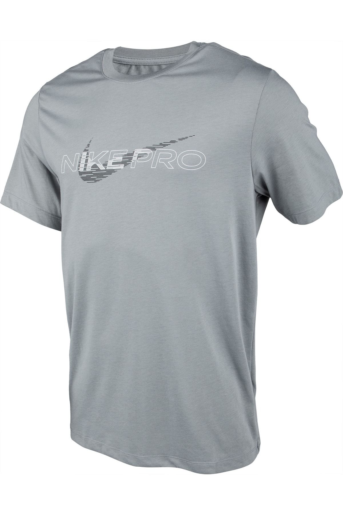 Gray and store white nike shirt