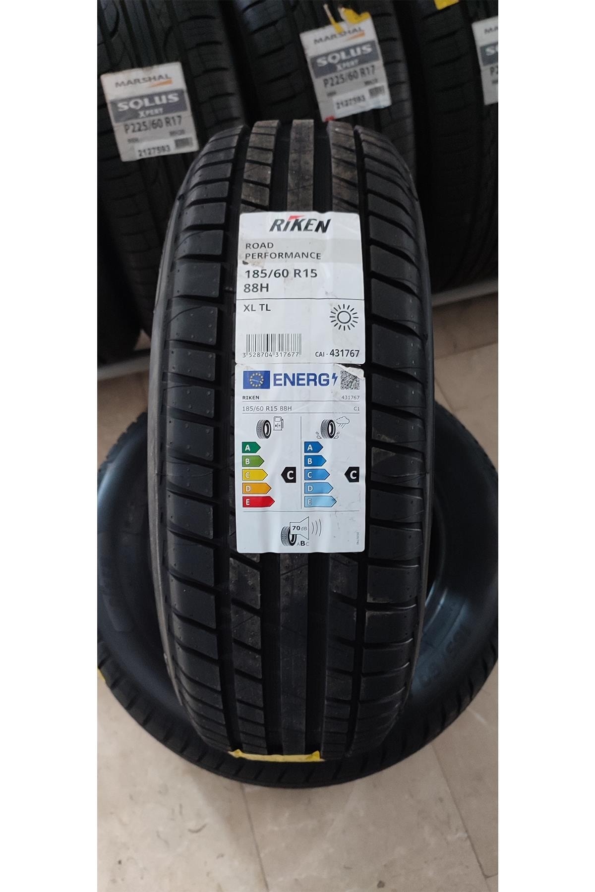 Riken 185/60 R15 88 H Xl Road Performance Oto Yaz Lastiği (üretim