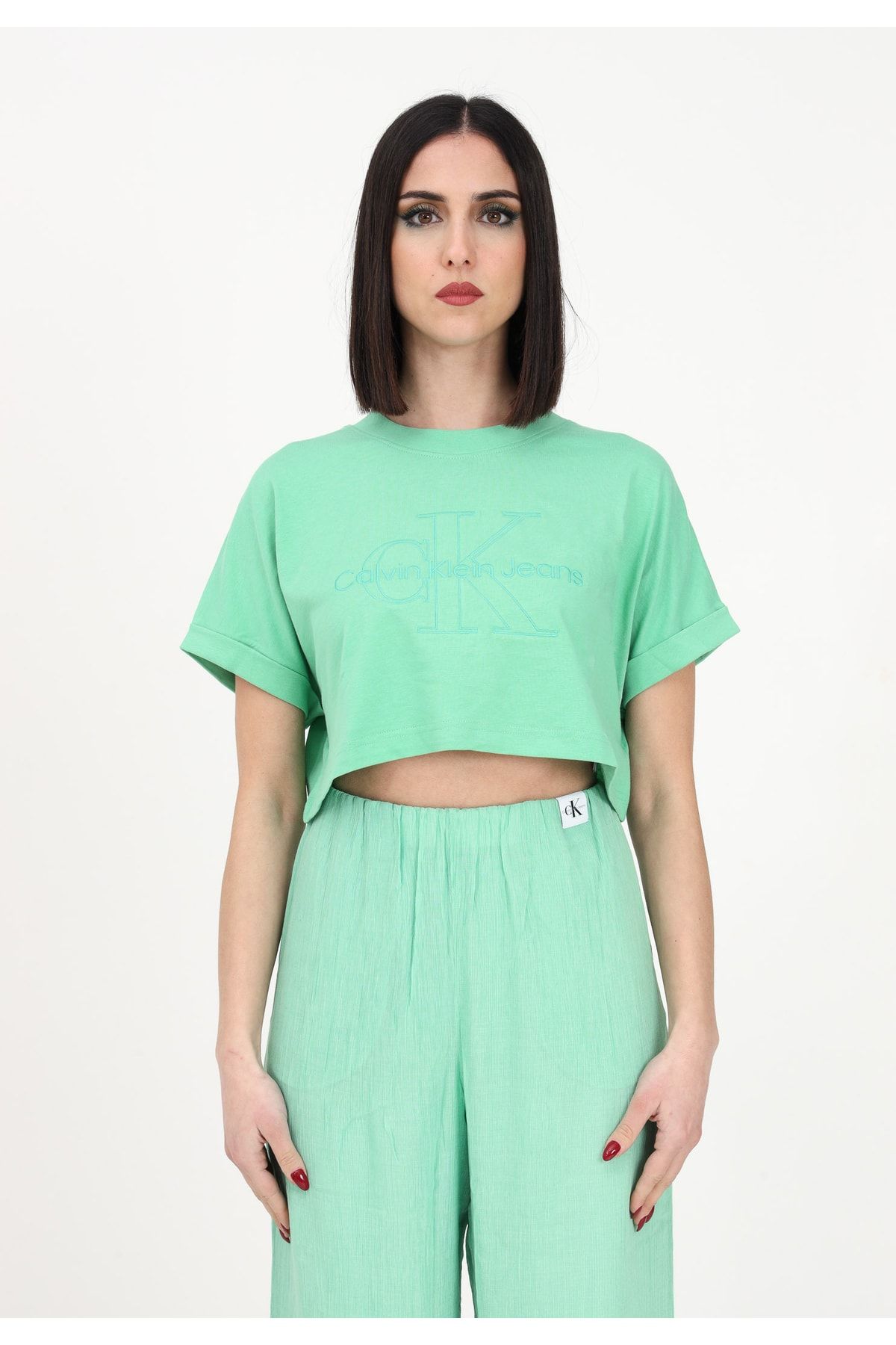 Green calvin klein set clearance