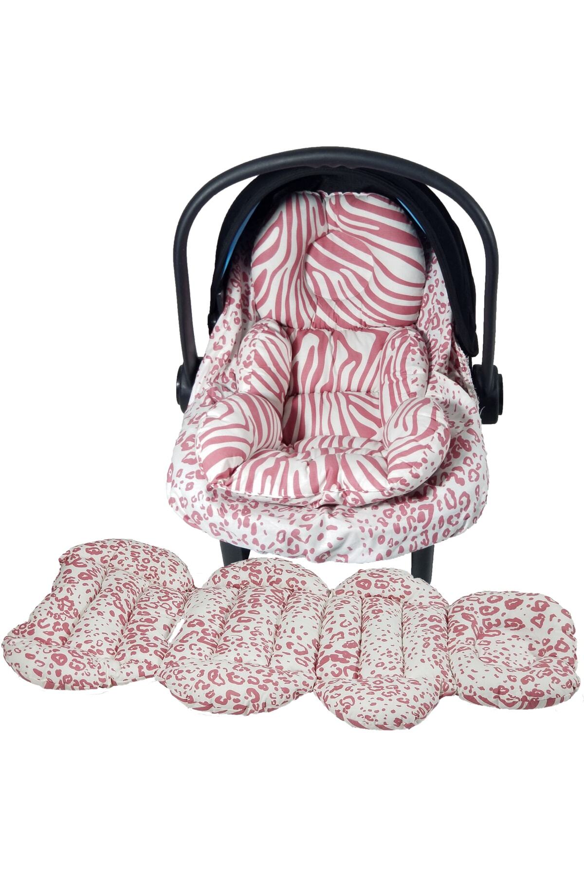 annebebektasarım Babynest Puset Içi Set Araba Minderi Emzirme Örtüsü Ve Minderi Beşik Içi Nevresim Takımı 15 Li Set fotoğrafı 3 (önizleme)