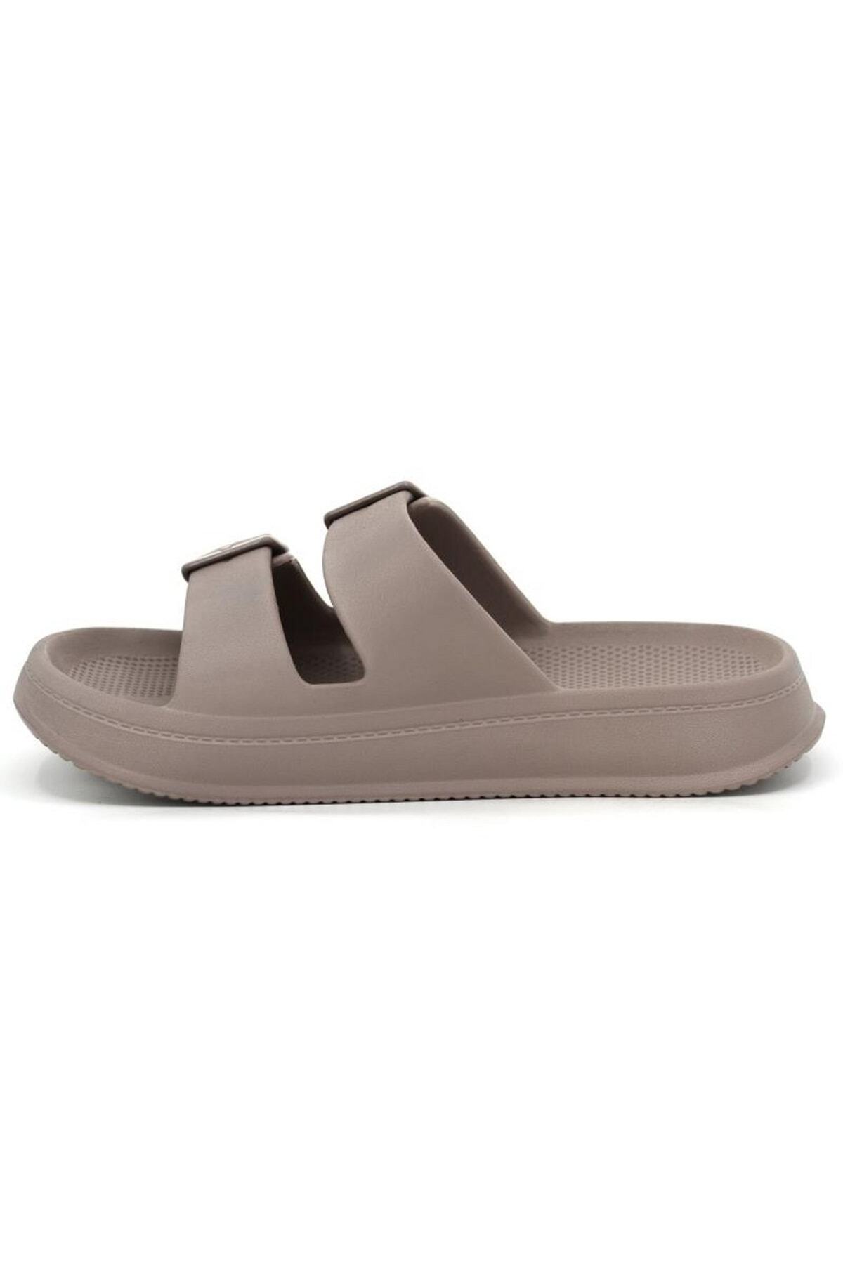 Sonimix-Soelite New Season Beach Pool Garden Sea Summer Soft Thick Sole Double Band Unisex Daily Slippers 2