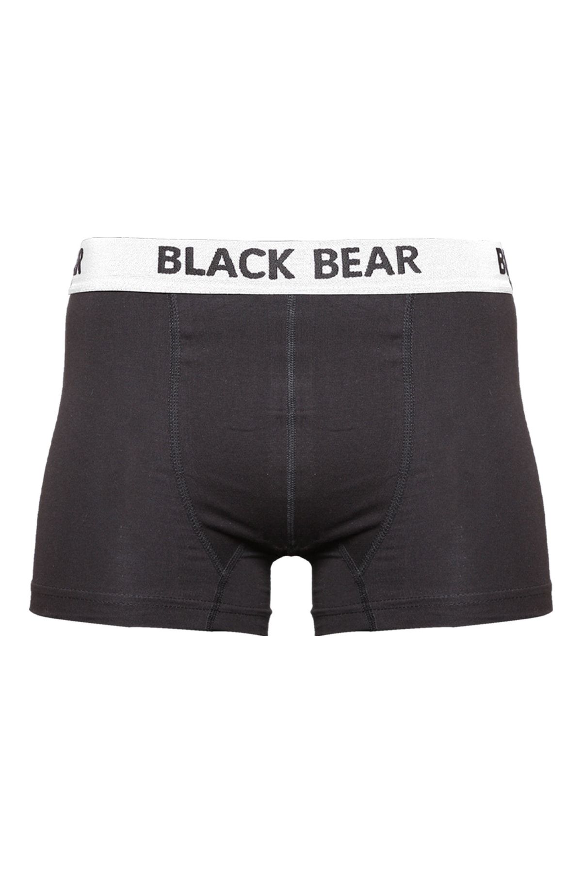 Black Bear Pamuklu Likralı Premium Erkek Boxer 5 Renk Lastikli Ultra Rahat Paket