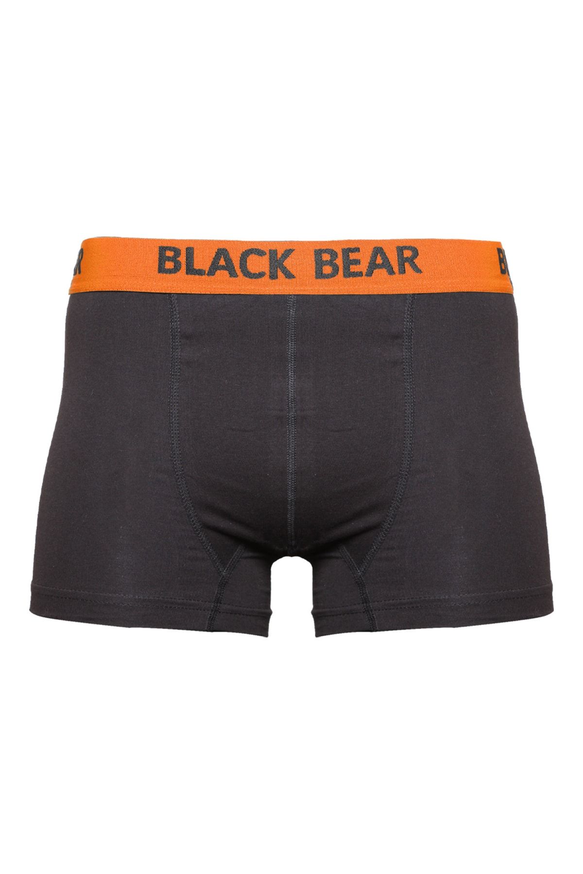 Black Bear Pamuklu Likralı Premium Erkek Boxer 5 Renk Lastikli Ultra Rahat Paket