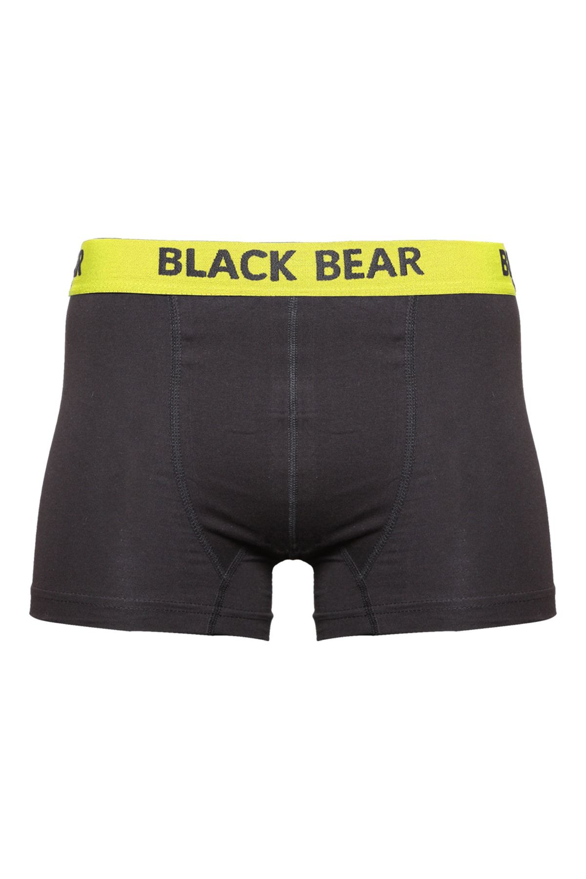 Black Bear Pamuklu Likralı Premium Erkek Boxer 5 Renk Lastikli Ultra Rahat Paket