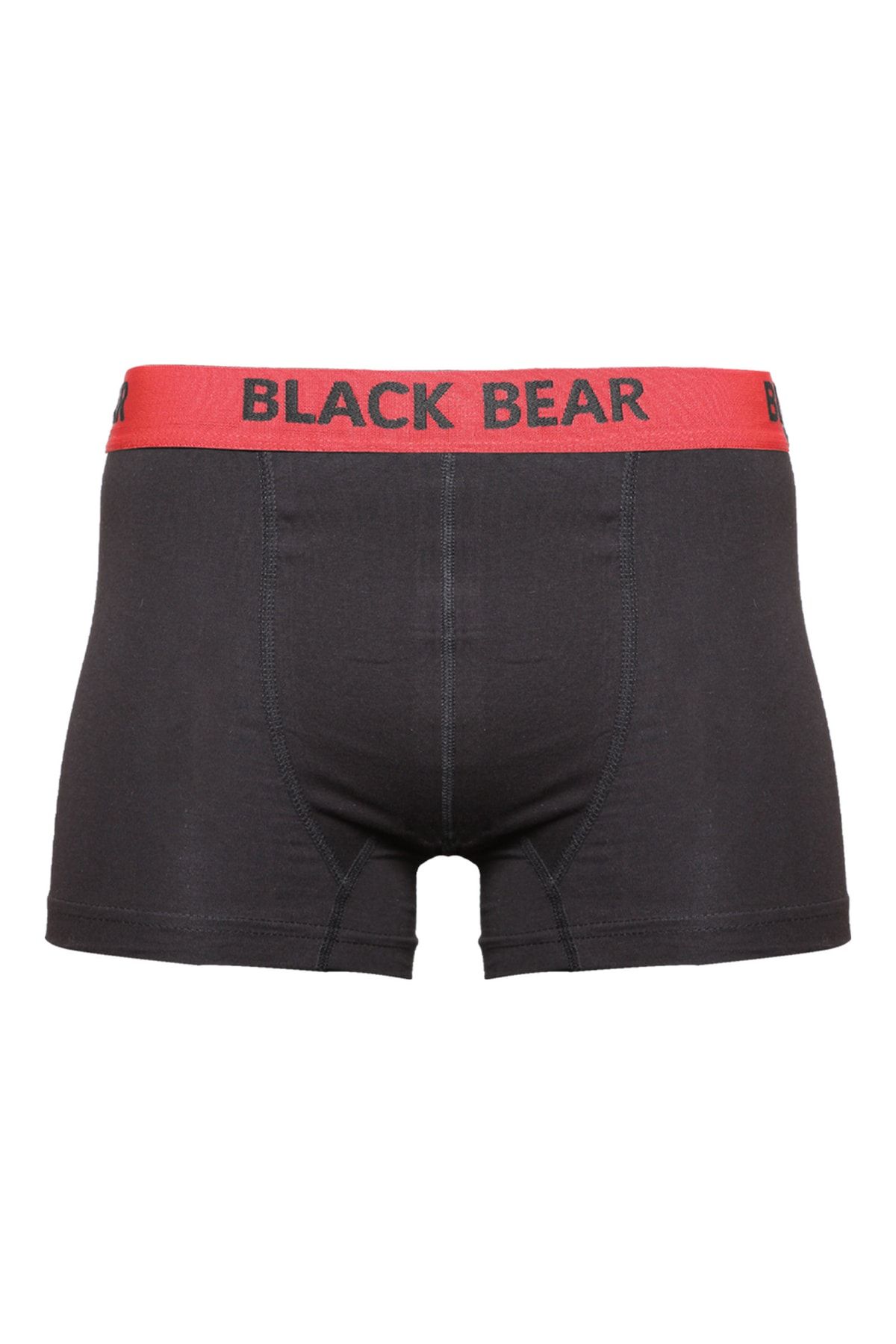 Black Bear Pamuklu Likralı Premium Erkek Boxer 5 Renk Lastikli Ultra Rahat Paket