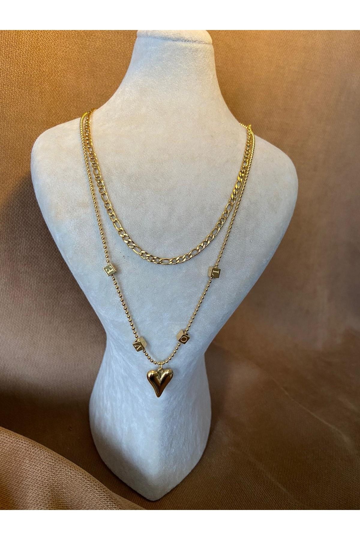 Gold necklace accessories new arrivals