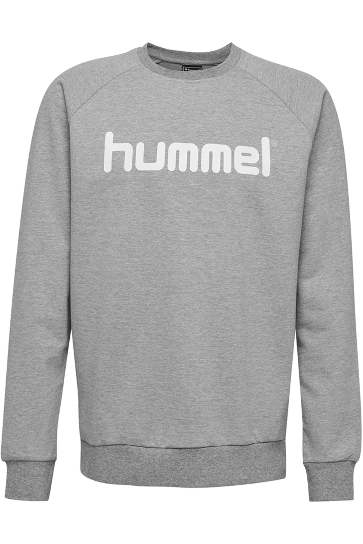 HUMMEL Sweatshirt Grau Regular Fit