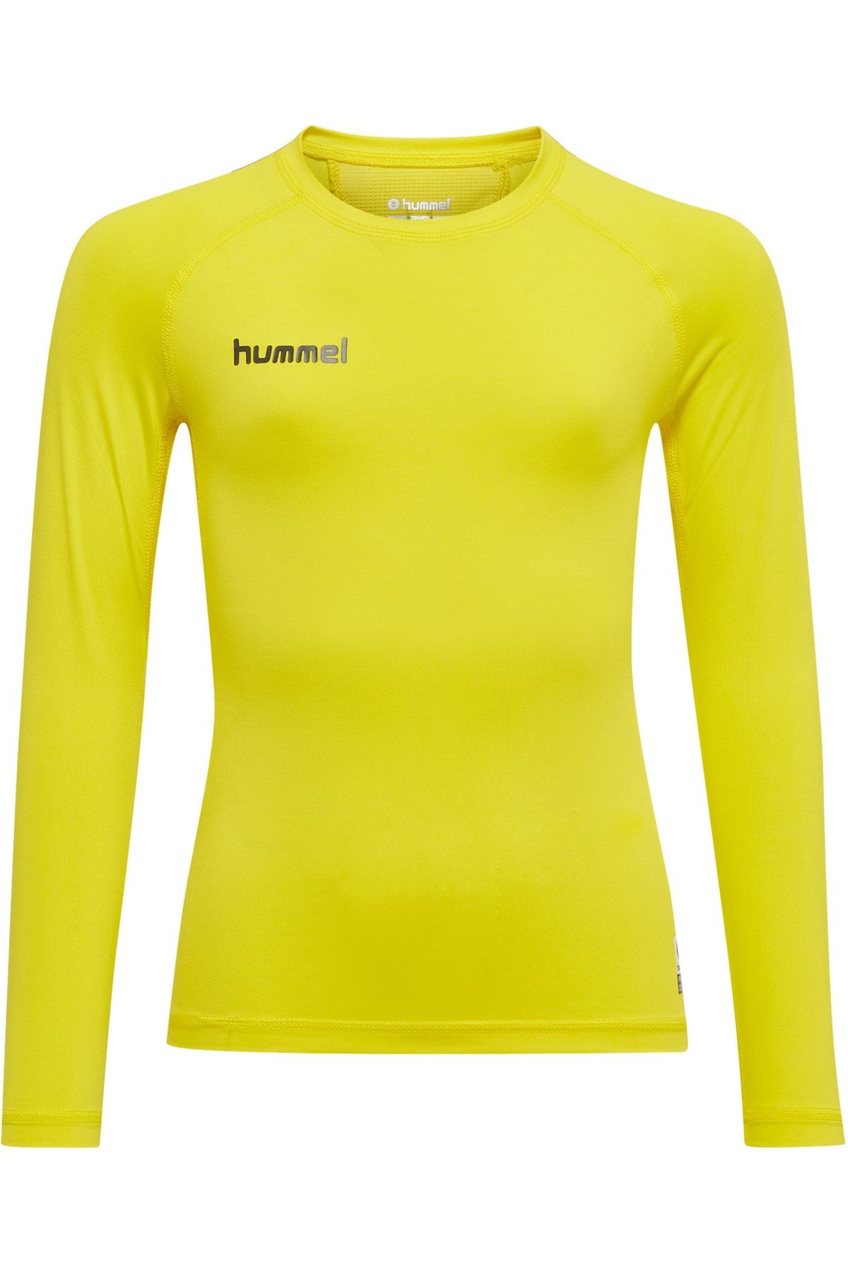 HUMMEL T-Shirt Gelb Slim Fit