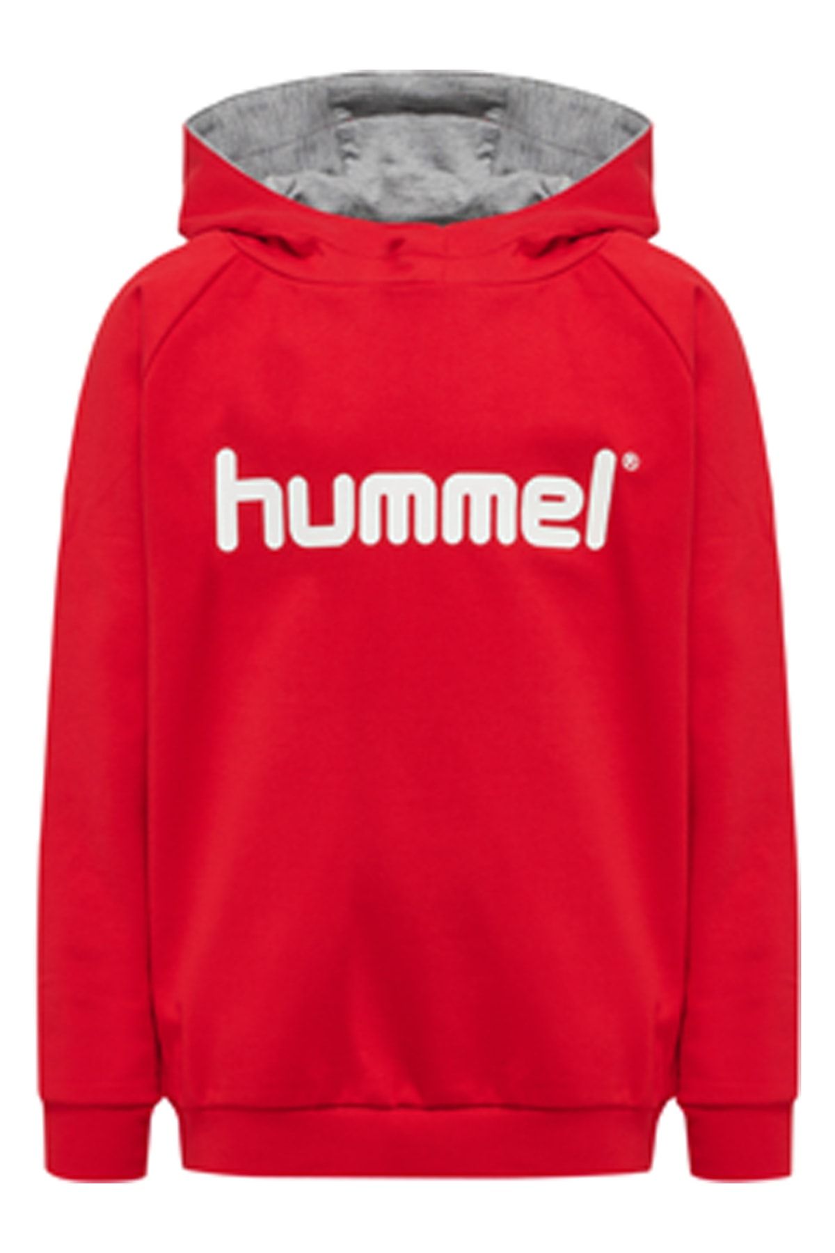 Fit Regular - - HUMMEL - Rot Sweatshirt Trendyol