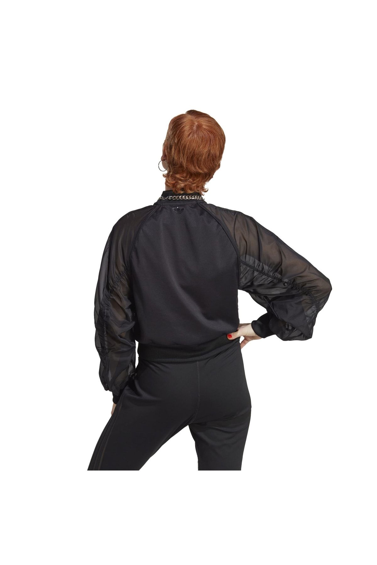 Adidas sheer bomber jacket shop