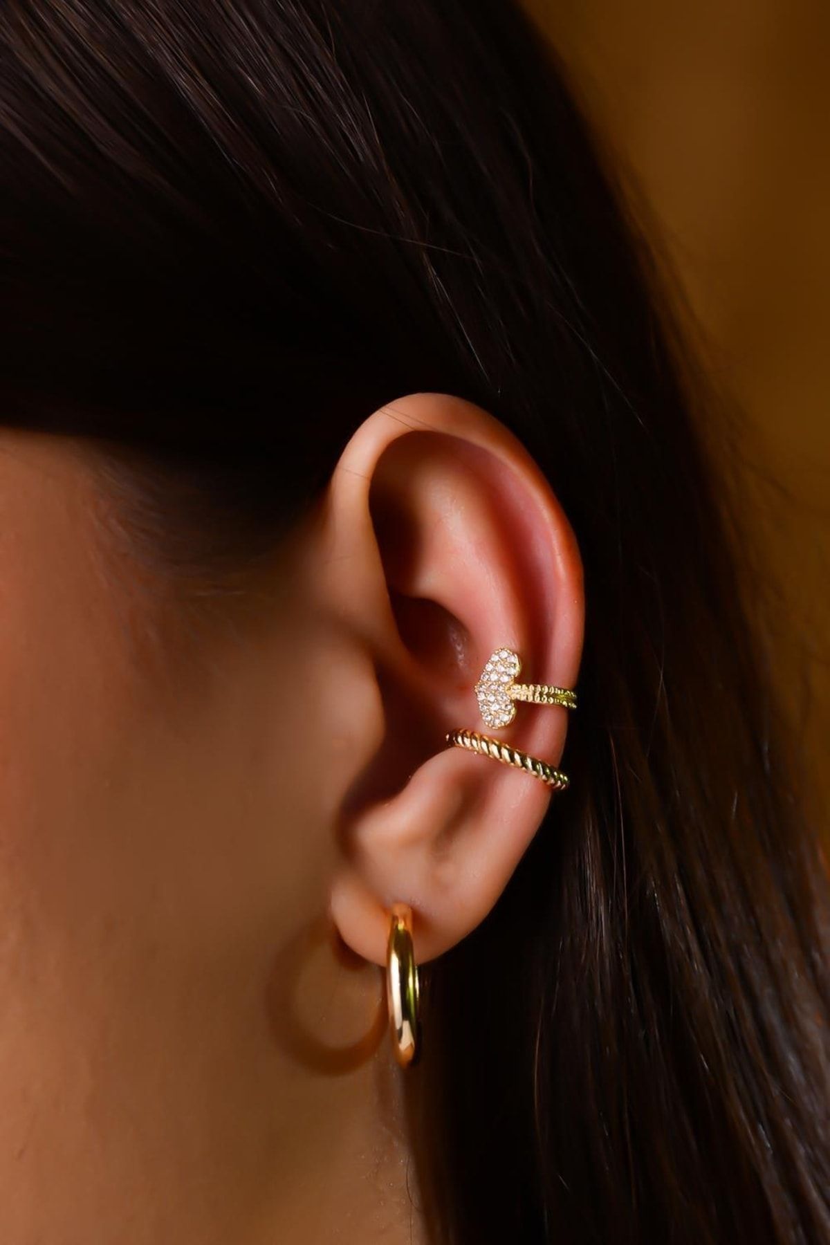 Heart on sale cartilage earring