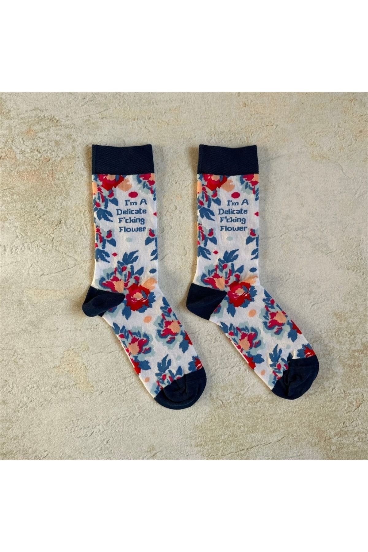 bad habit socks Socks Multicolor Plain Trendyol