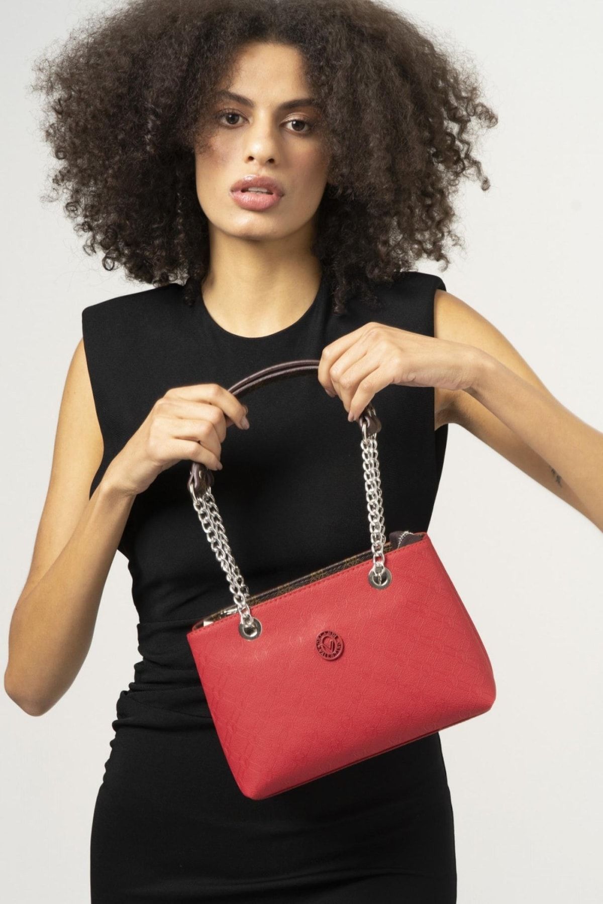 Robyn saffiano bag top