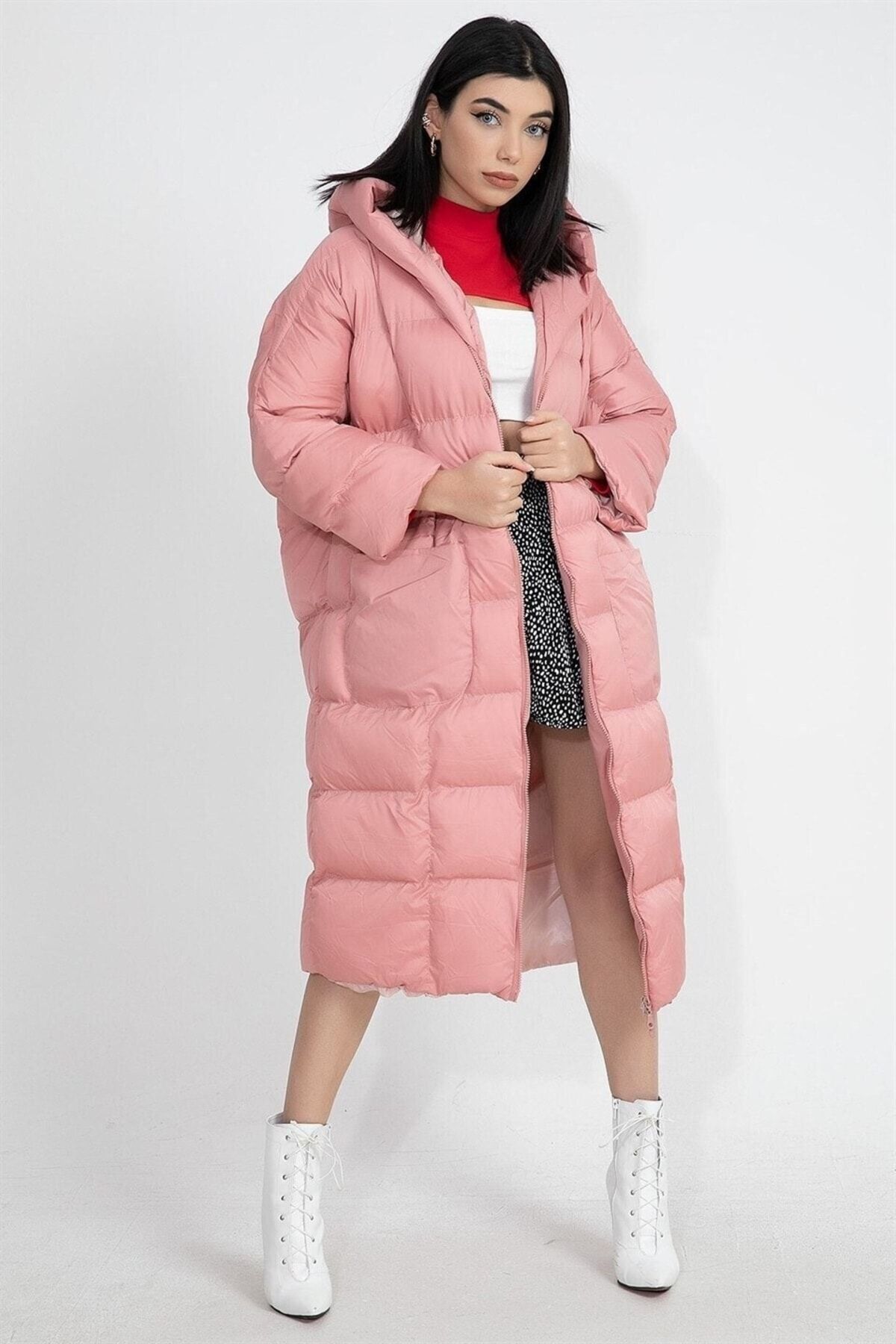 Missguided long sale puffer coat